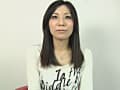 佐々木亜矢さん こよりで鼻に刺激！