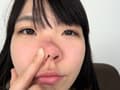 素人娘かなこちゃんの鼻観察・くしゃみ鼻水