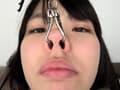 素人娘かなこちゃんの鼻観察・くしゃみ鼻水