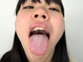 素人娘かなこちゃんのベロ観察・ベロ唾液フェチズム
