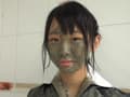 就活帰りに全身泥エステ