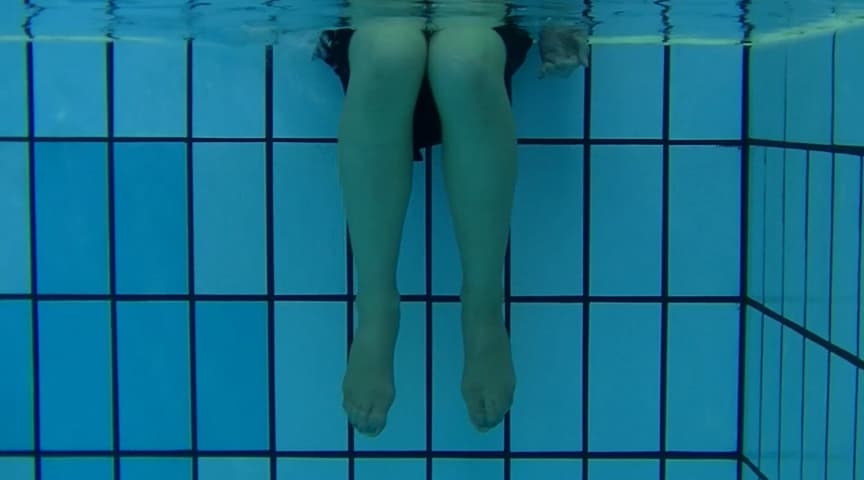 水泳部合宿～着衣水泳1日目～