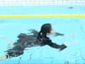 水泳部合宿～着衣水泳1日目～