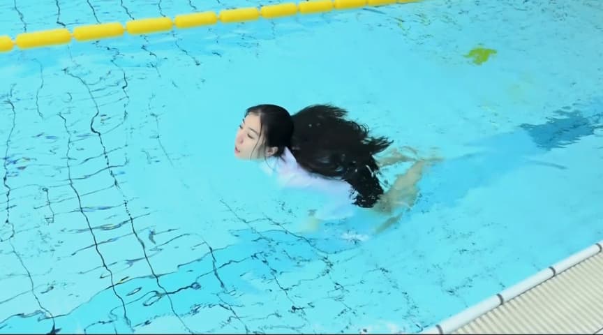 水泳部合宿～着衣水泳2日目～