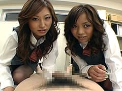 美人OLに亀頭を責められました
