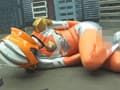 巨大ヒロイン（R）排泄陥落 スパークガール編