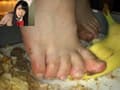 踏み踏みフードクラッシュ実況ナマ中継