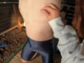 野外露出狂痴女のM男調○磔手コキ