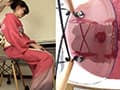 和服が濡れゆくお漏らし