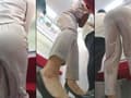 止まる電車 おしっこお漏らし編