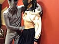 細身ロ○ツインテール、初めての出稼ぎ腹パンチ