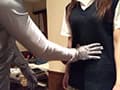 ディーラー受付嬢ユウリの腹パンチ