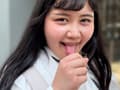 ハーフ顔のみのりちゃんがM男に濃厚鼻フェラ