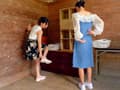 仲良し黒髪つるぺたスレンダー美少女とイタズラ温泉旅行