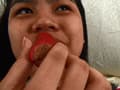 魅惑の人妻フィリピーナ 肉棒咀嚼＆アクリル板キス
