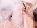 欲求不満な爆乳人妻、紫煙ガンギマリ☆ぶっかけトランス