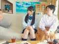 男の娘J系姪っ子の無自覚もっこりパンチラ誘惑