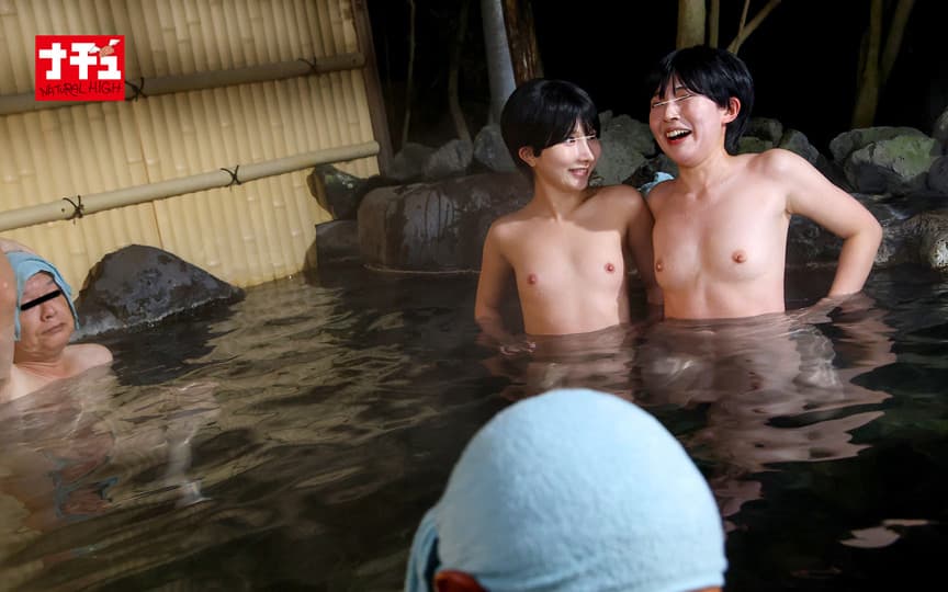 今度はッ！つるぺた女子の男湯チャレンジ