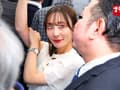 パンティ越し指マン羞恥3 巨尻を震わせイキ乱れる美熟女