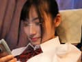 就寝中の夜行バスで指マンされた気弱女子5 黒髪細身娘