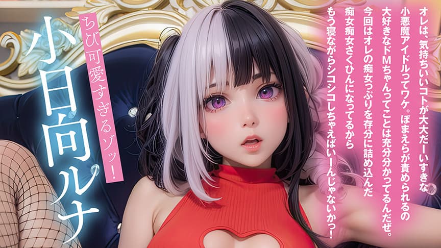 小日向ルナがアナタを見つめて痴女責めフルスロットル