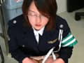 婦警の滴る濃厚小便