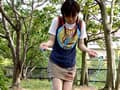 おもらしまや公園で遊ぶ