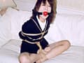 縄と猿轡とストッキング3