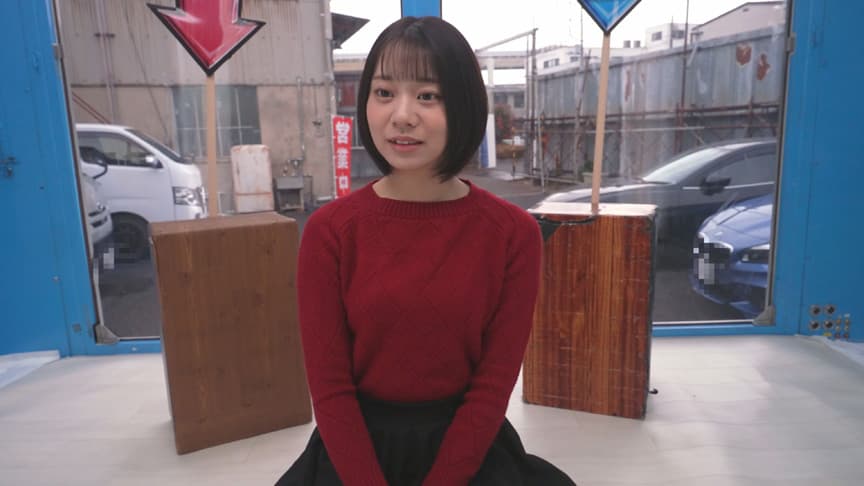 街行く素人娘が脱ぎ脱ぎあっち向いてホイ対決！まゆ編