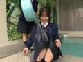 卒業前の水掛祭り