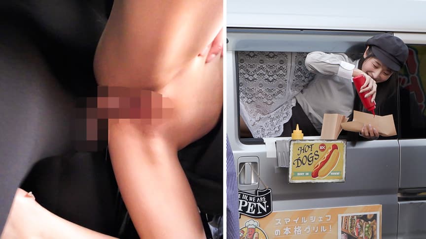 潮吹きながらホットドッグ売ってください！小野坂ゆいか