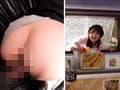 潮吹きながらホットドッグ売ってください！望月つぼみ