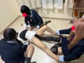 3人の生徒から逝かされまくる美人教師