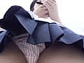 女子○生Tバックハミ毛パンチラ5