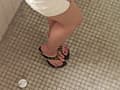 パンツお漏らし立ちション6
