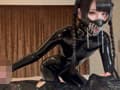 神楽愛乃様に唾吐き唾液垂らしされながら射精するM男