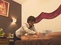 エステティシャンがミニスカート＆胸チラで対応2