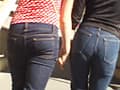街角ジーンズヒップ