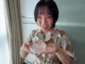 【個人撮影】加護まりの舌ブラシで「汚舌苔」採取