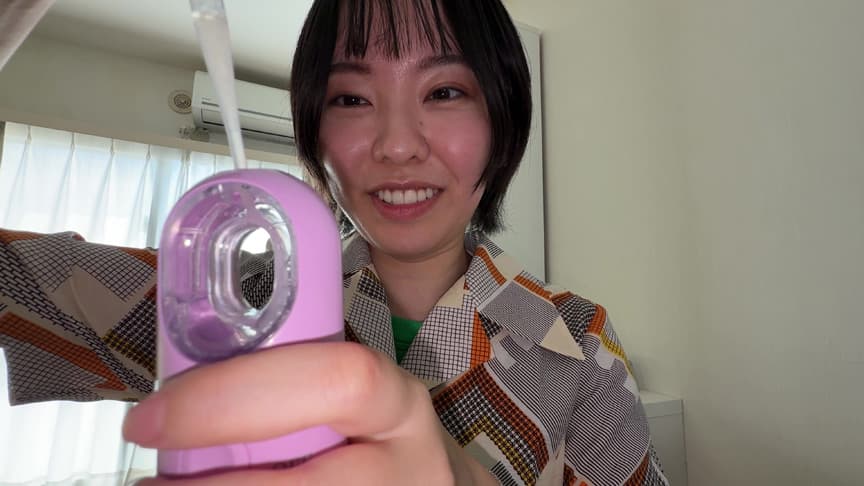 【個人撮影】加護まりの「濃縮還元唾液」を噴霧してみた