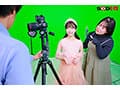 【VR】ひなちゃん、●歳の誕生日おめでとう！写真スタジオにお祝いでドレス 撮影をしに来た●女を試着室で悪戯してついでに初貫通。