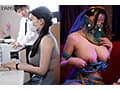 会社では地味な巨乳OLとおっパブで遭遇「内緒にしてくれるなら」と口止めフェベチオされて仕事中もしゃぶられる関係に… 朝海汐