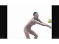 【 AI リマスター版 】身長182cm 高身長バレーボール選手 内田真由のビーチバレー