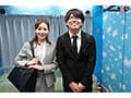 マジックミラー号 移動式混浴温泉に上司と部下の2人きり！？仕事中とは全く違う濡れ髪女上司の色気に部下のチ〇ポは驚異の勃起率120％越え！！このままだと外に出られない状況で2人の男女はどうなってしまうのか検証！