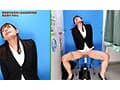 ここで撮影した写真を貼れば絶対合格するというピストンバイブ証明写真ボックス リクルートスーツの女子大生がどんなに突かれても笑顔をキープ