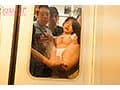 電車で、私だけ水着。弱み握られたKカップ少女はスク水通学を強いられ集団痴●魔に公然わいせつ。 天音るな