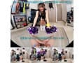【VR】【8KVR】パン見せ！オナニー！チアダンス！チア姿が最高な元気いっぱいで性欲旺盛な美尻彼女は見つめ合いながらイクのが好き！ 花守夏歩