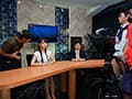 THE時間停止 憧れの女子アナに悪戯痴● 勃起チ○ポこすり付けて孕ませナマ射精してやったww 初川みなみ