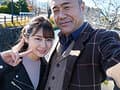 唾液を絡ませ自ら腰を振る。素顔丸出し一泊旅行。舐め回すおじさんの体液編 川北メイサ
