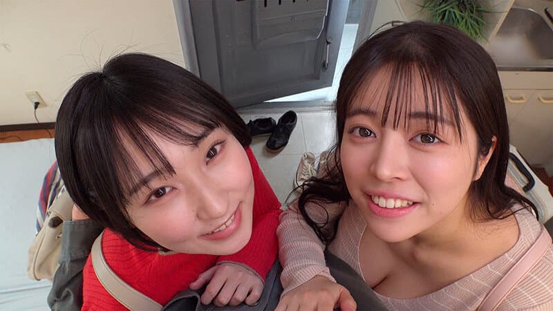 1R（ワンルーム）逆3P 上京してきた無防備すぎる妹2人と都会のメチャ狭ワンルームで爆乳密着共同生活 羽月乃蒼 糸井瑠花